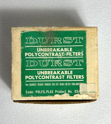 Durst Color Printing Filters for M300/M600/RS35/606/R-35 Enlargers