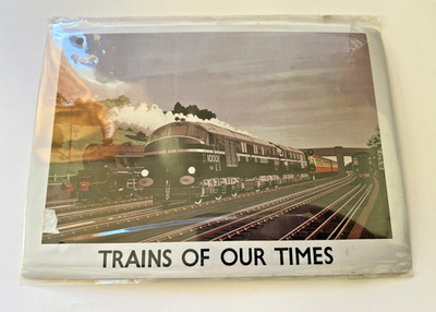 Blechschild - TRAINS OF OUR TIMES -   National Railway Museum | Weltbild | OVP