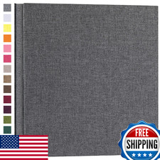 potricher Photo Album for 4x6 1000 Photos Linen Cover Extra Large Capacity Pictu