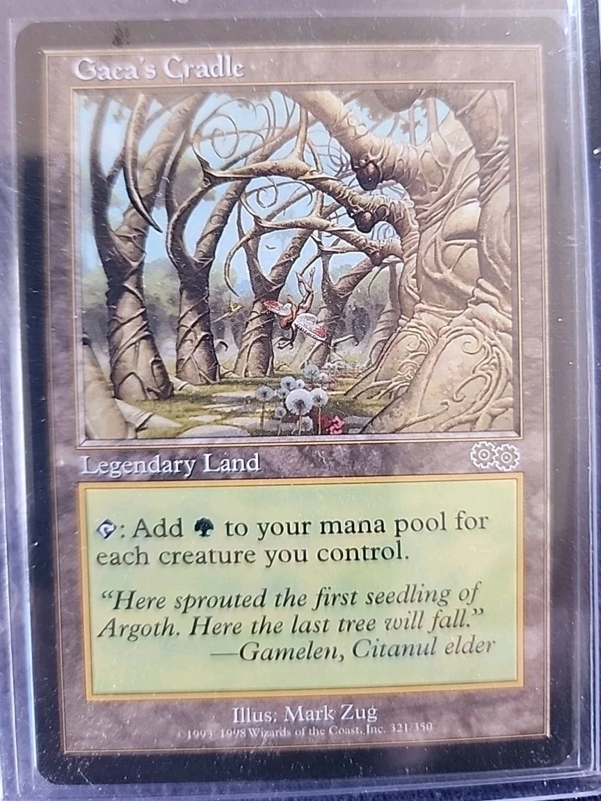 Gaea's Cradle Magic: The Gathering Urza's Saga Near Mint or Better