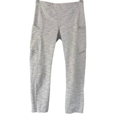 Lululemon Speed Up Crop 21'' Wee Are From Space Nimbus Battleship Size 6