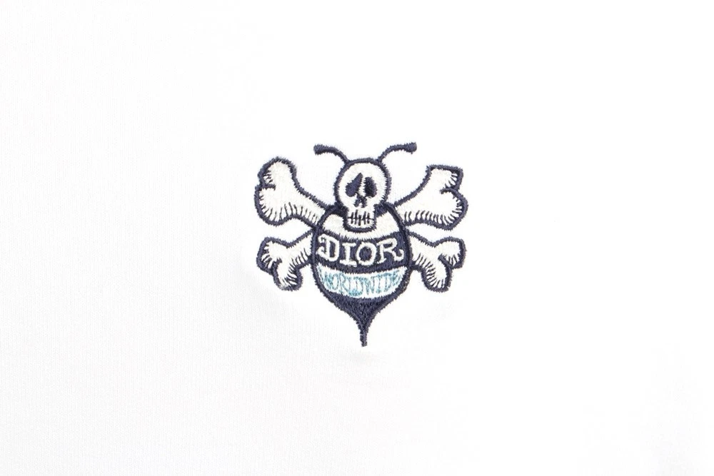 Felpa Dior con logo ricamato ape XL 76082516