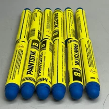 Markal (12 Pack) Solid Paint Crayon PaintStik/ Marker Blue (Slightly Distressed)