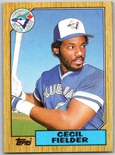 ⚾ 1987 Topps #178 Cecil Fielder Toronto Blue Jays