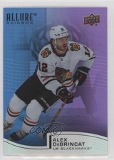 2021-22 Upper Deck Allure Rainbow Blue Purple 142/199 Alex DeBrincat #R-62 po4