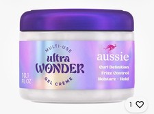 Aussie Ultra Wonder Gel Cr me All-in-1 10.1 Ounce Pack of 1 , Purple