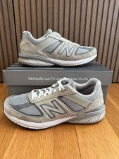 New Balance 990v5 Shoes Gray Running Sneakers Made in USA Mens Size 10 M990GL5