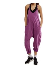 Women's FP Movement Hot Shot Romper One Piece Deep Mulberry OB1239677 Multi Size