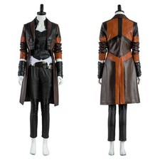 Guardians Gamora Cosplay Halloween Costume Gamora Jacket Pants Vest fullset