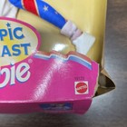 Mattel Olympic Gymnast Barbie Doll 1995 MPN 15123 11in Articulated Opened — photo 3