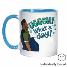 What a Day Mug and coaster Harvey Price Viral TikTok Meme Mug - Coffee Mug Funny