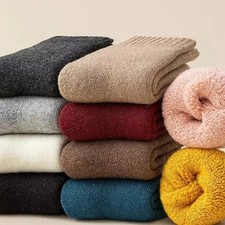 35 Wool Warm Kids Sock for Boy Girl Solid Color Simplicity Fashion Calf Sock fo