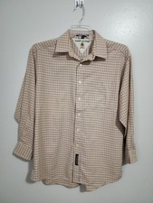 Tommy Hilfiger Dress Shirt Mens Size 17/34-35 Button-Up Long Sleeve Check