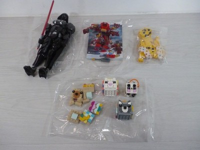 Riesiger Restposten teilgebaute Lego Mini Lego Sets Darth Vader Iron Man Küken Bus