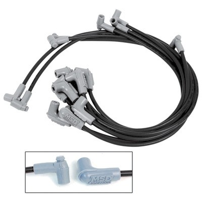MSD IGNITION 8.5MM Spark Plug Wire Set - Black- 31763