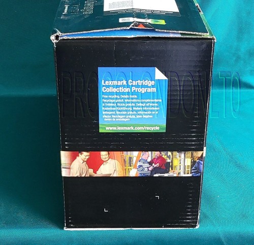 Genuine X792X1CG Lexmark Extra High Yield Print Cartridge Cyan X792 - Picture 6 of 7