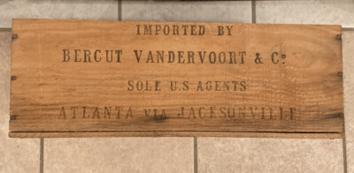 Vtg 1971 Ch. La Fleur Petrus Armand Roux Pauillac-France VANDERVOORT & Co. Crate