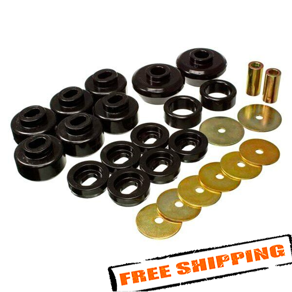 Energy Suspension Body Mount Bushing Set 07-13 GM Truck 3.4175G Energy Suspension Body Mount Bushing Set 07-13 GM Truck 3.4175G