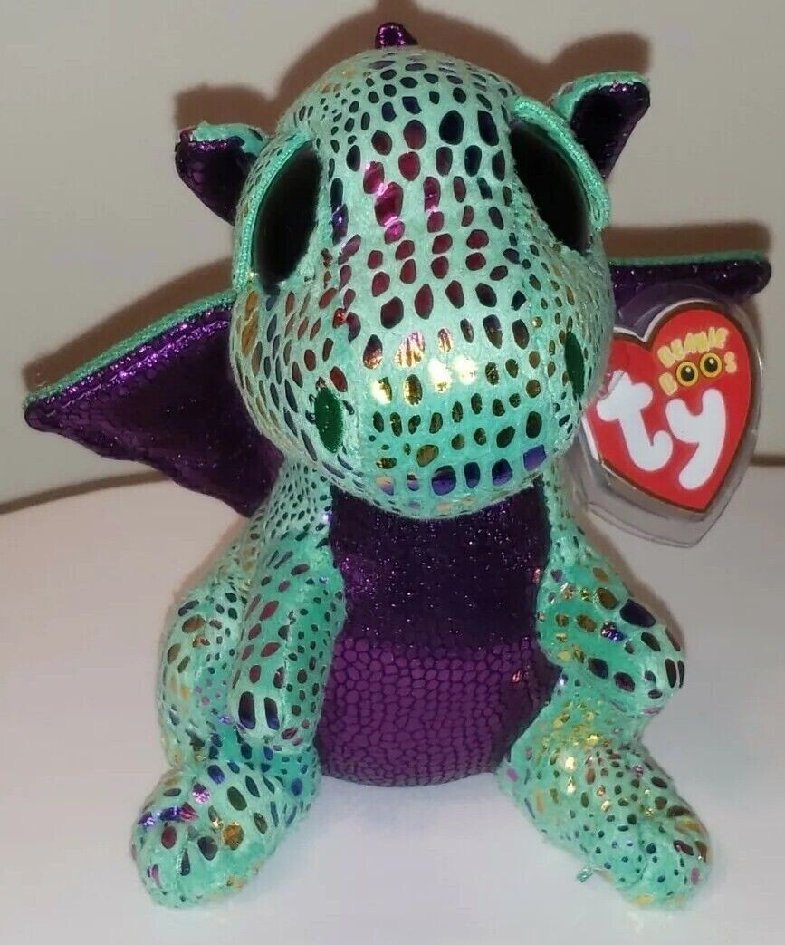 Ty Beanie Boos - CINDER the Green Dragon 6