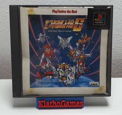SUPER ROBOT WARS S IV 4. PS1  NTSC-J JPN JAP   Sony Playstation 1 Japan C7713
