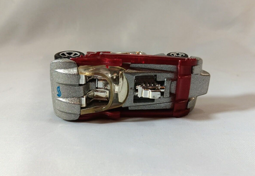 Hot Wheels Twang Thang Auto pressofusa rosso e argento 1996 giocattolo anni '90 - Foto 7 di 9