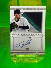 #8/99 2014 Taijuan Walker RC 3-color patch auto RPA National Treasures Phillies