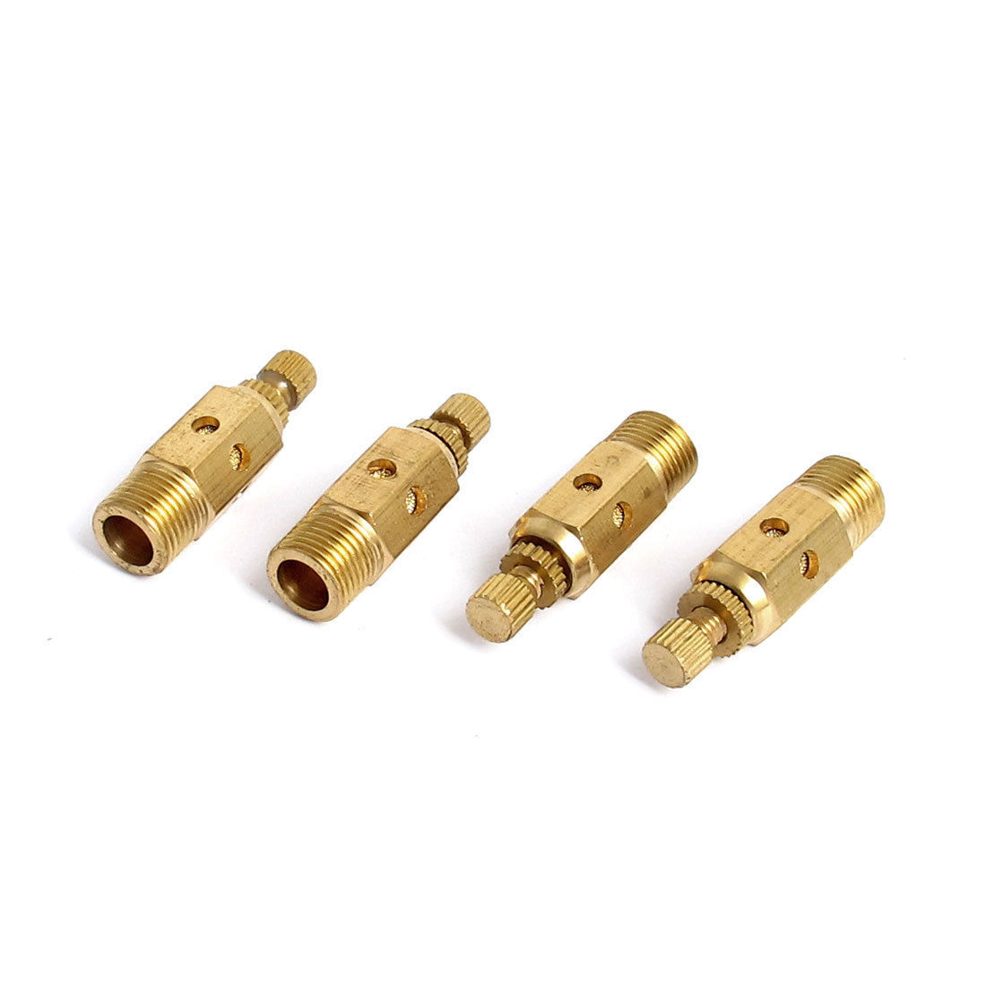 4er-Pack Druckluft-Entlüfter Aus Sinterbronze – 3/8 NPT – Für Pneumatik-Anschlüsse, Leise & Langlebig