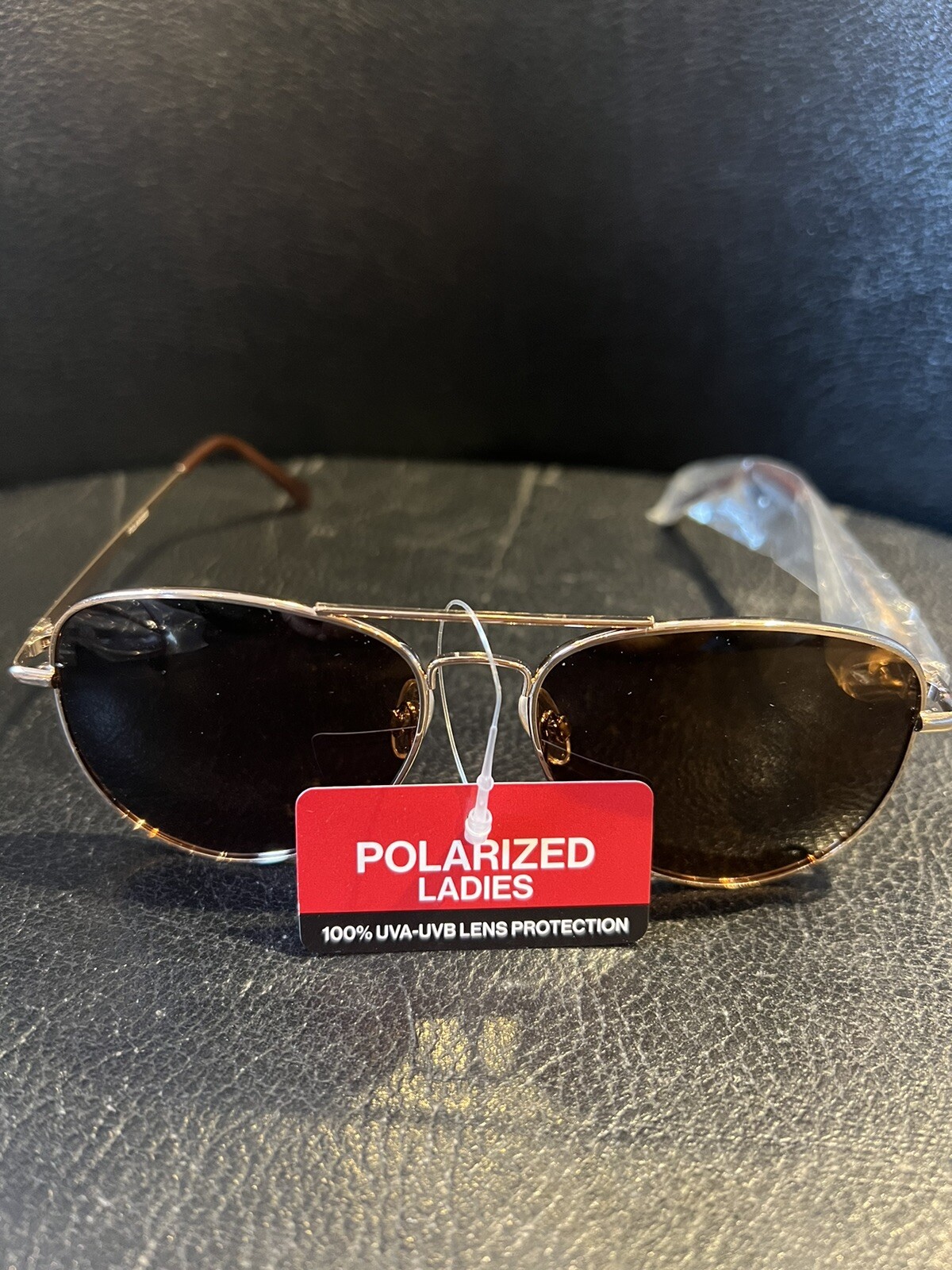 Aviator Sunglasses Unisex Rosegold-Tone Frame Polycarbonate Lenses100% UV #2262-image