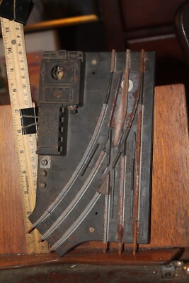 Vintage Lionel Automatic Y Switch Track Right Hand AS IS Untested No.1122