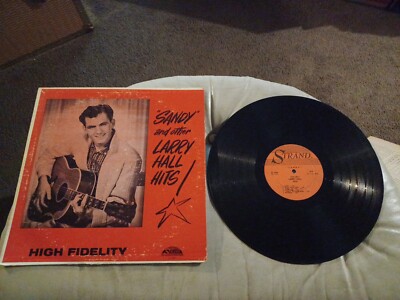 Larry Hall ''Sandy'' & Other Hits  RARE  SL 1005  MONO  Strand 1st Press'65 VG++