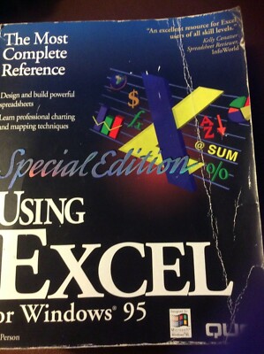 SPECIAL EDITION USING EXCEL FOR WINDOWS 95, RON PERSON( 078970112X)