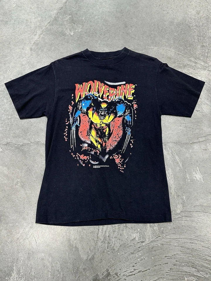 1993 Wolverine Marvel X-Men Kids Graphic Tee - Image 2 of 4
