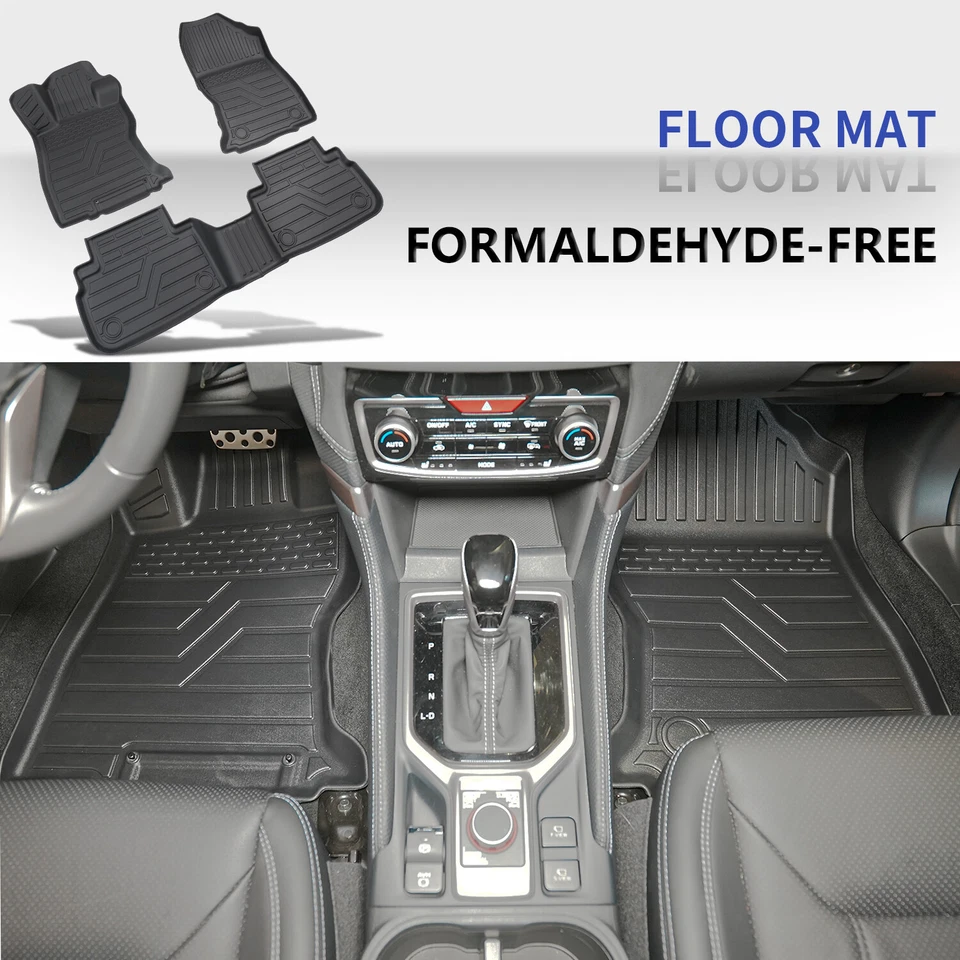 For 2019-2024 Subaru Forester Floor Mats Cargo Liners Trunk Mat Backrest Mats Foto 2 de 4