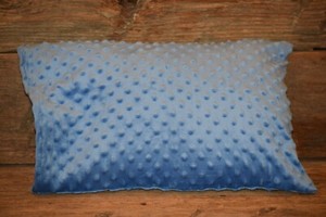 minky dot pillowcase