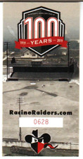 2019 Midstates Football League RACINE RAIDERS Ticket Stub