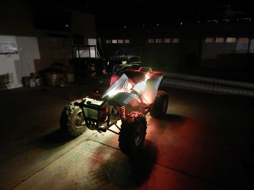 4X Bright White LED Eagle Eye Under Boby Lighting  For ATV Quad 4x4 Off Road 12V - Image 3 of 4
