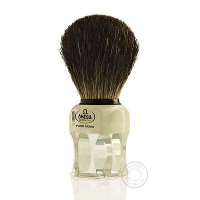 Omega 63164 Pure Badger Hair Rasierpinsel