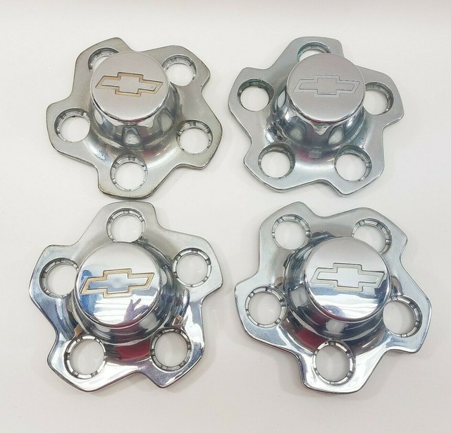 9497 Chevy S10 Pickup Blazer Wheel Chrome Center Hub Caps SET OF 4