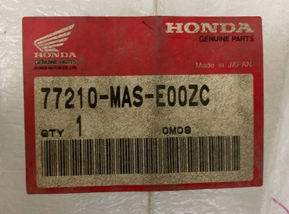 Capuz de assento Honda CBR900RR FIREBLADE 1998-1999 # 77210-MAS-E00ZC NOVO FABRICANTE DE EQUIPAMENTO ORIGINAL (547)RI - Imagem 4 de 4