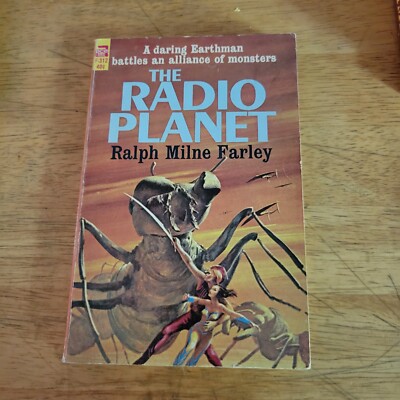 The Radio Planet Science Fiction Paperback Book by Ralph Milne Farley Ace Book