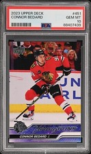 2023-24 Upper Deck Young Guns #451 Connor Bedard PSA 10 ONE OF THE FIRST GRADED