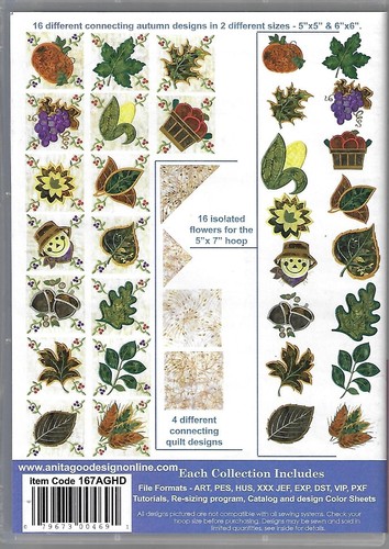 Colección Completa Anita Goodesign - Conexión Otoño (CD-ROM) - Imagen 2 de 2