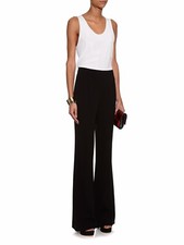 Diane Von Furstenberg Joan Black pants in size 2.