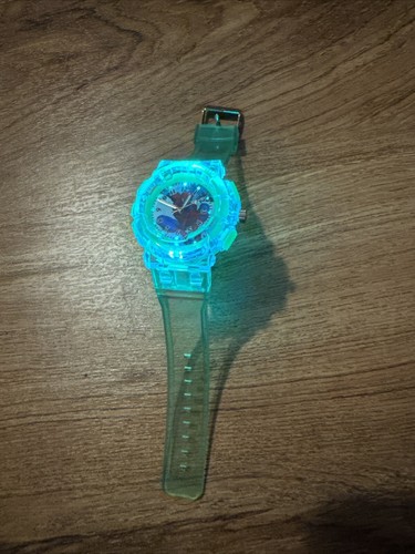 Orologio Bambini Super Hero Spiderman Bambini LED Lampeggiante Luci Multicolore - Foto 10 di 15