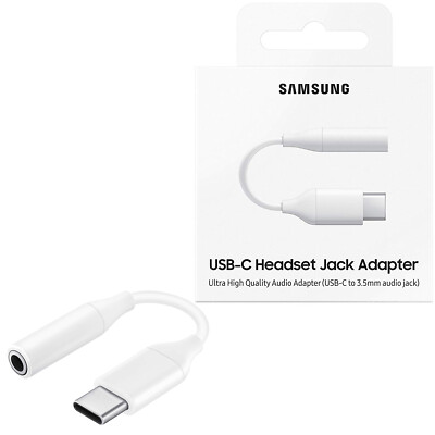 Cavo Adattatore cuffie auricolari Samsung USB C Jack 3.5mm per Galaxy S20  UC10 | eBay