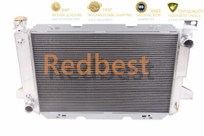 4ROW Alum RADIATOR For 1983-1997 FORD BRONCO F100 F150 F250 350 Super Duty AT V8