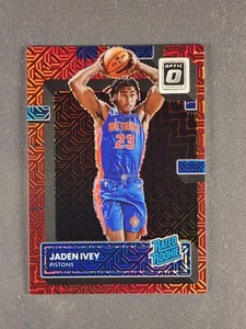 2022-23 Panini Donruss Optic #241 Jaden Ivey /88 Red Choice Mojo Prizm Rookie RC
