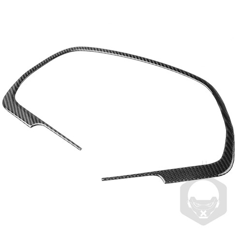 4Pcs Real Carbon Fiber Dashboard Speedometer Panel Cover For GMC Acadia 2007-12 - Picture 9 of 21