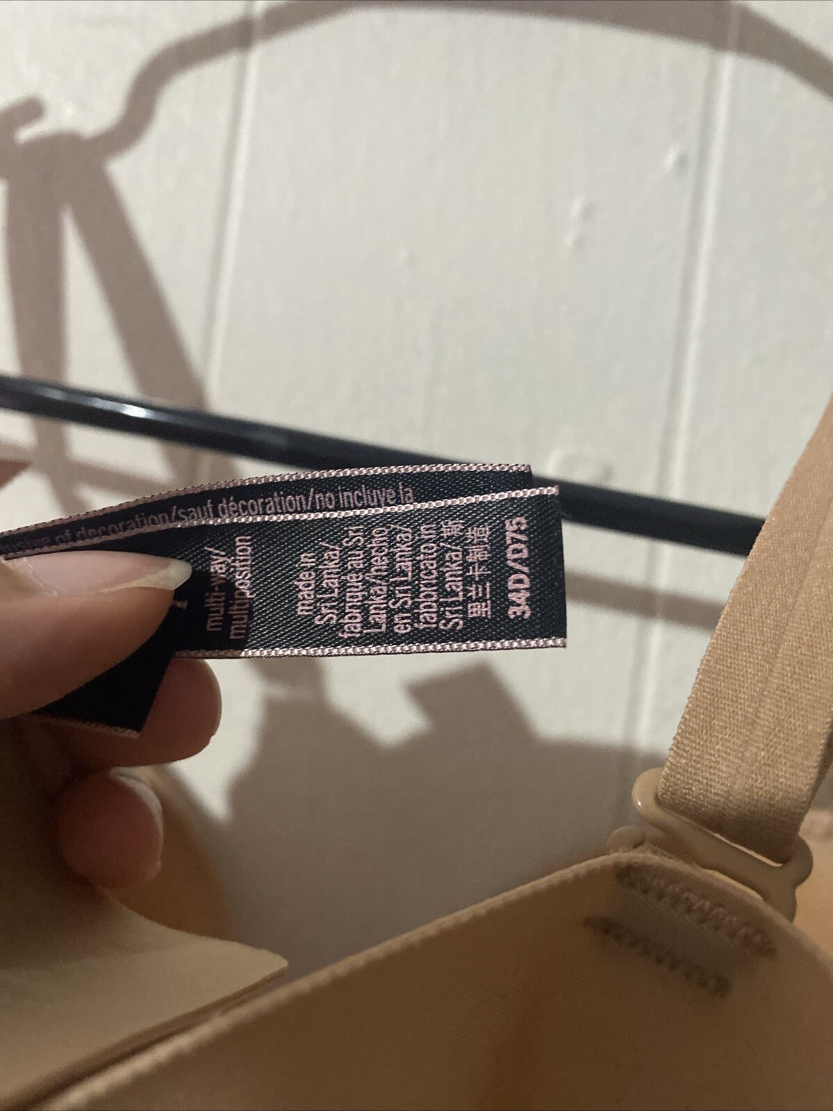 Victoria’s Secret Multi-way Bra Size 34D NWT