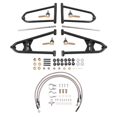 Powder Coated Front A Arms +2+1 For Raptor 700 700R 2006-2017 Brake Lines Clamps - Bild 1 von 4